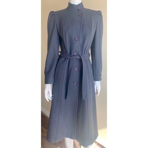 VTG Irvin Posluns Wool Blend Coat XS